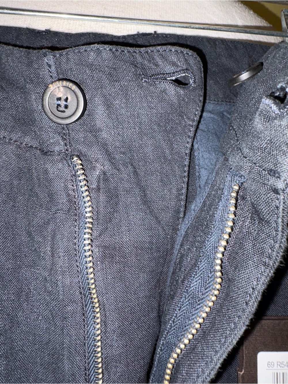 Peserico Dark Navy Linen-Blend MSRP $505 Pants with Tag - Picture 7 of 15